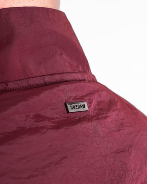 Saxton Track Jacket - Burgundy