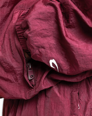 Saxton Track Jacket - Burgundy