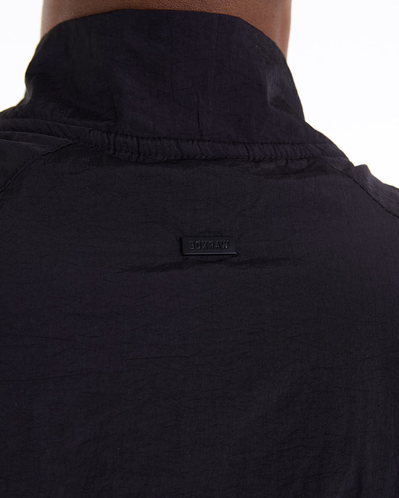 Saxton Track Jacket - Black