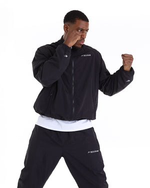 Saxton Track Jacket - Black