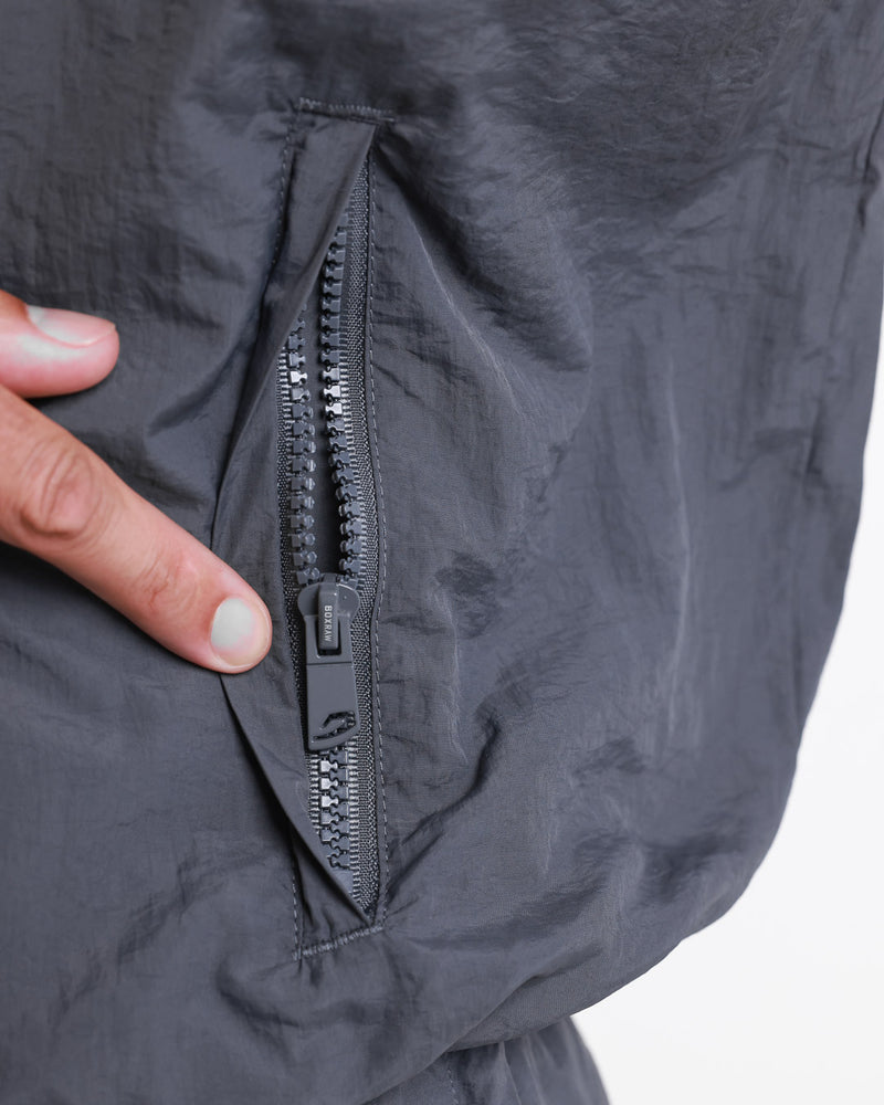 Saxton Track Jacket - Charcoal