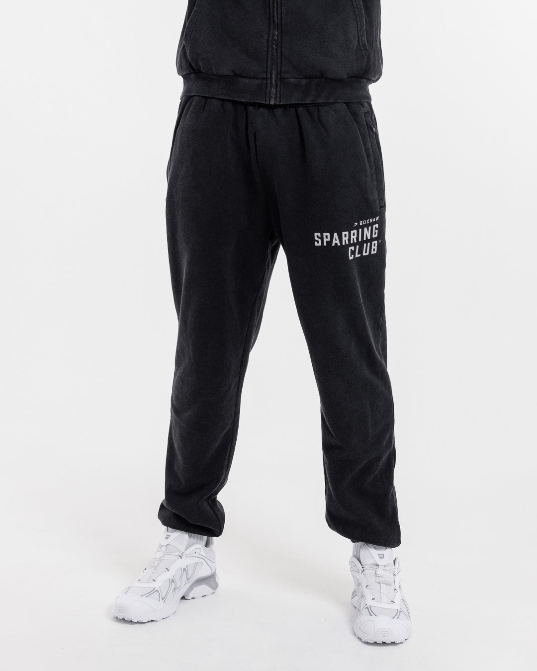 Sparring Club Bottoms - Washed Black | BOXRAW