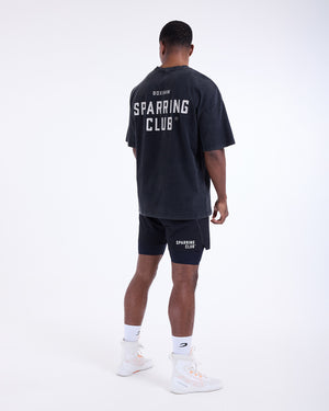 Sparring Club 2-in-1 Shorts - Black