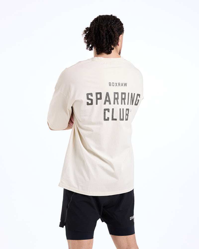 Sparring Club Oversized T-Shirt - Washed Beige