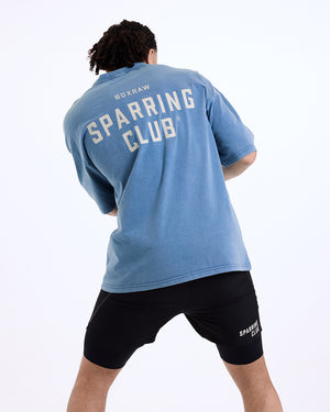 Sparring Club Oversized T-Shirt - Washed Baby Blue