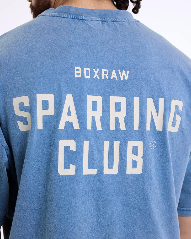 Sparring Club Oversized T-Shirt - Washed Baby Blue