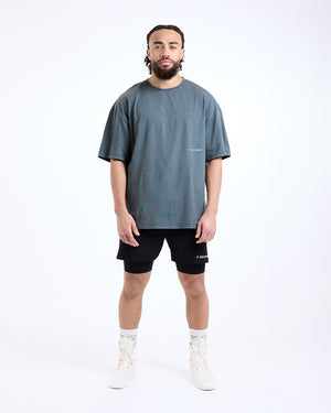 Sparring Club Oversized T-Shirt - Washed Charcoal