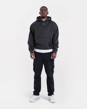 Strike Oversized Hoodie - Dark Grey