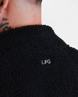 Tunero Sherpa Jacket - Black