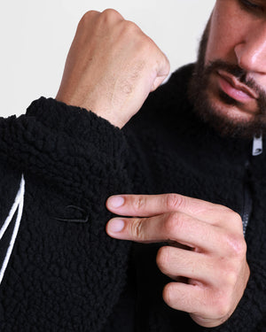 Tunero Sherpa Jacket - Black