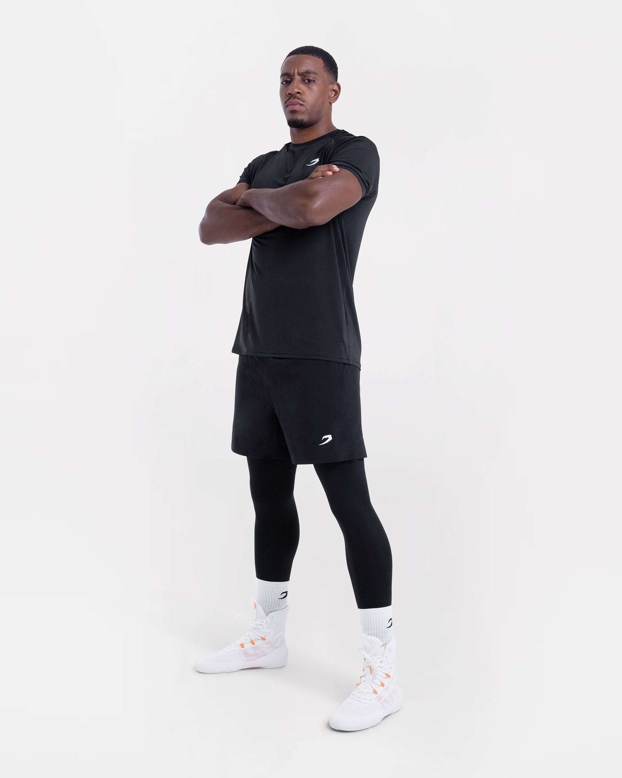 Valdes 2-in-1 Shorts (Full Length) - Black