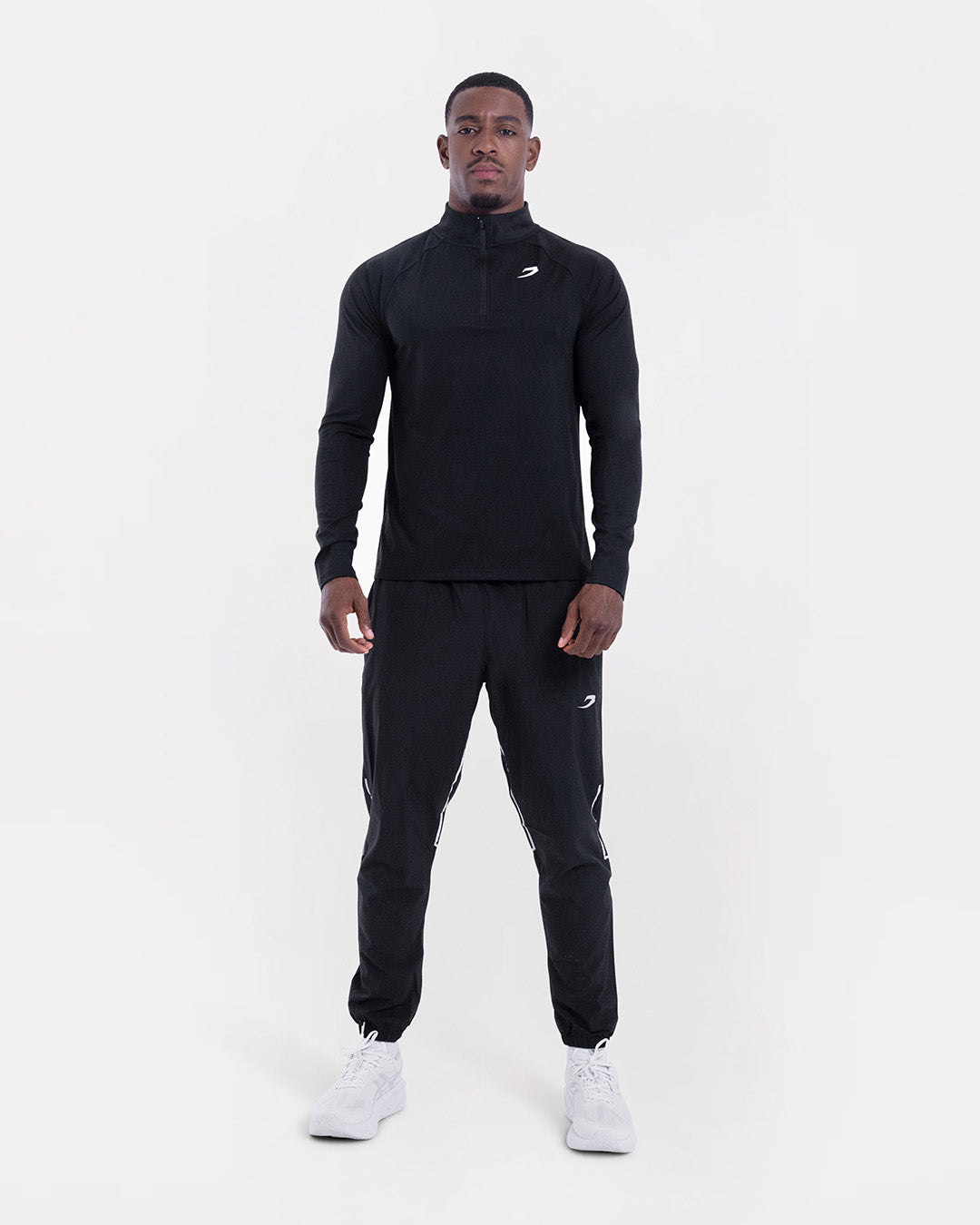 Valdes 1/4 Zip - Black