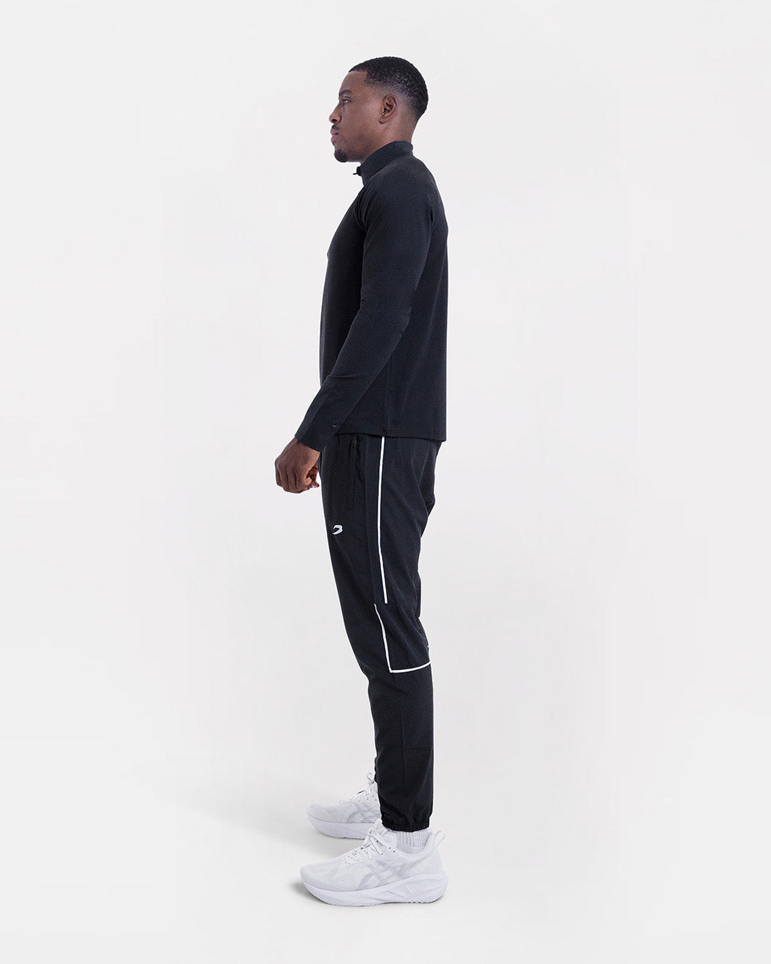 Valdes 1/4 Zip - Black