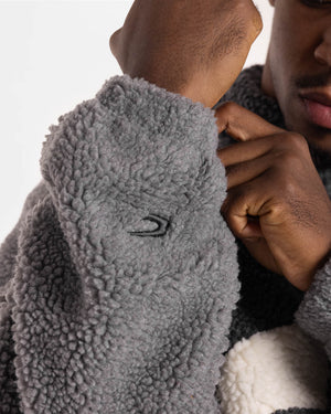 Walker Sherpa Jacket - Charcoal/Grey