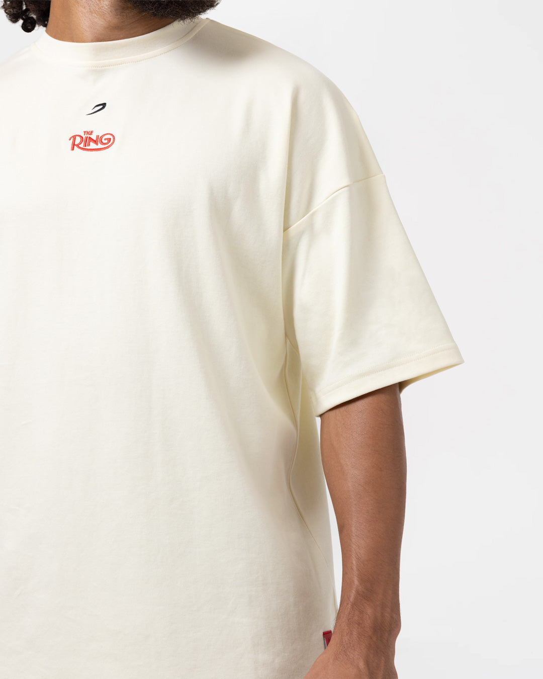Ring x BOXRAW Roy Jones Jr Oversized T-Shirt - Stone Beige