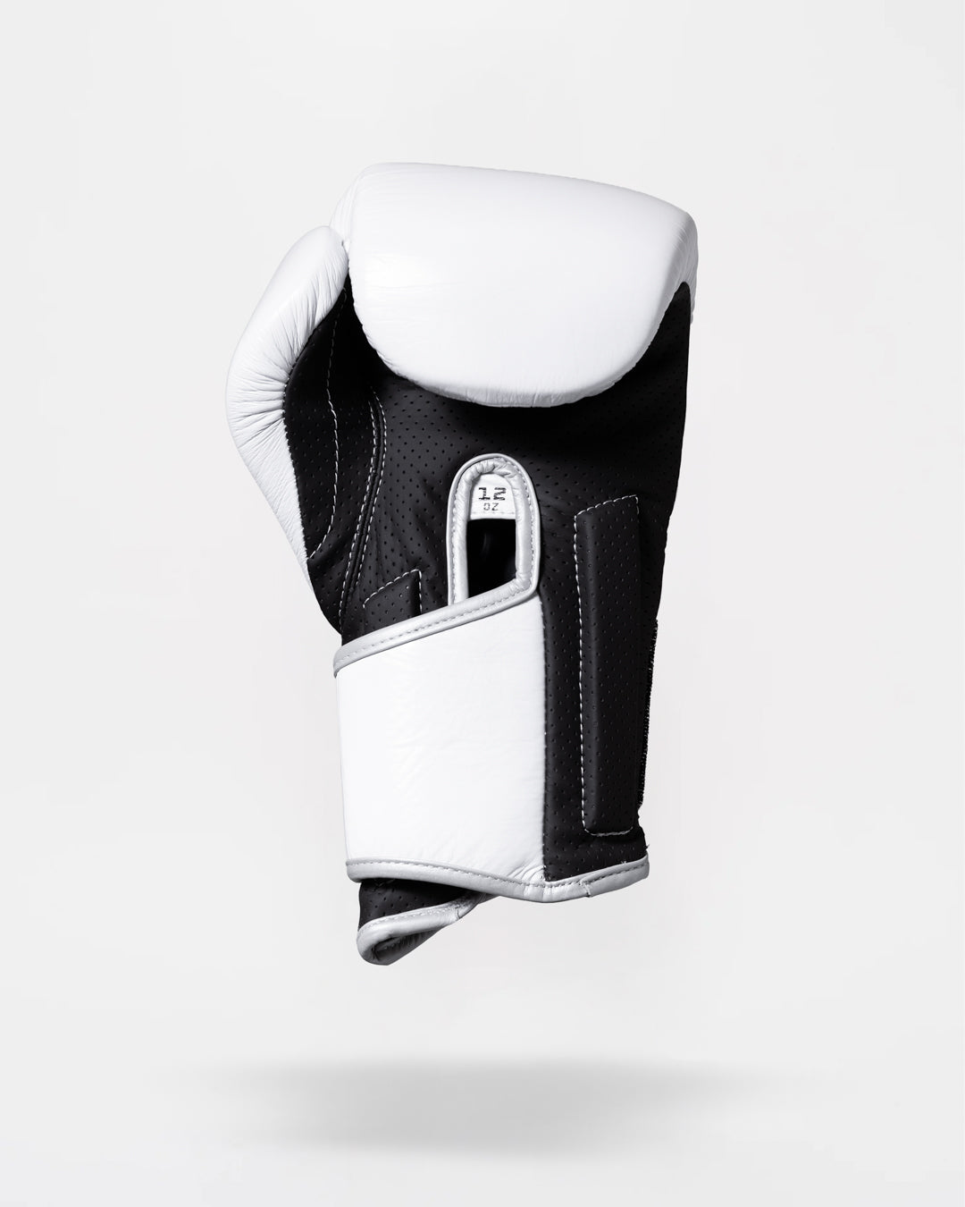 Strike-Five Strap Boxing Gloves - White/Black