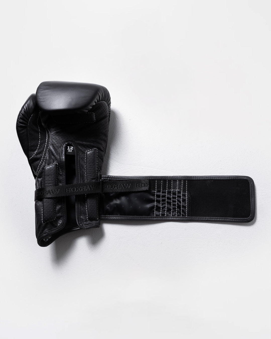 Strike-One Twin Strap Boxing Gloves - Black/Charcoal