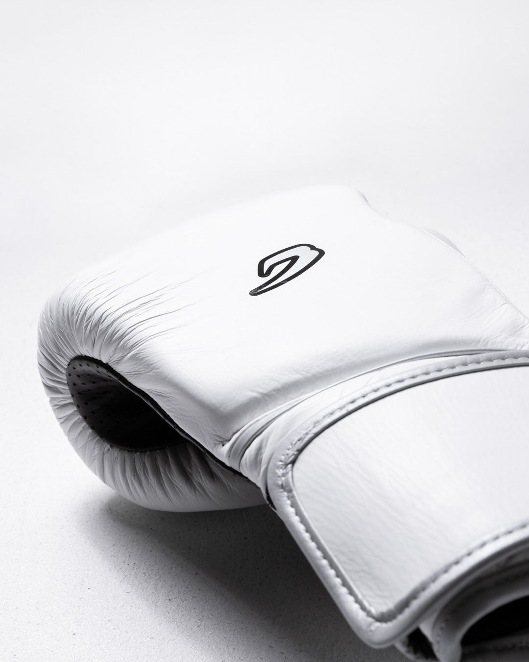 Strike-One Twin Strap Boxing Gloves - White/Black
