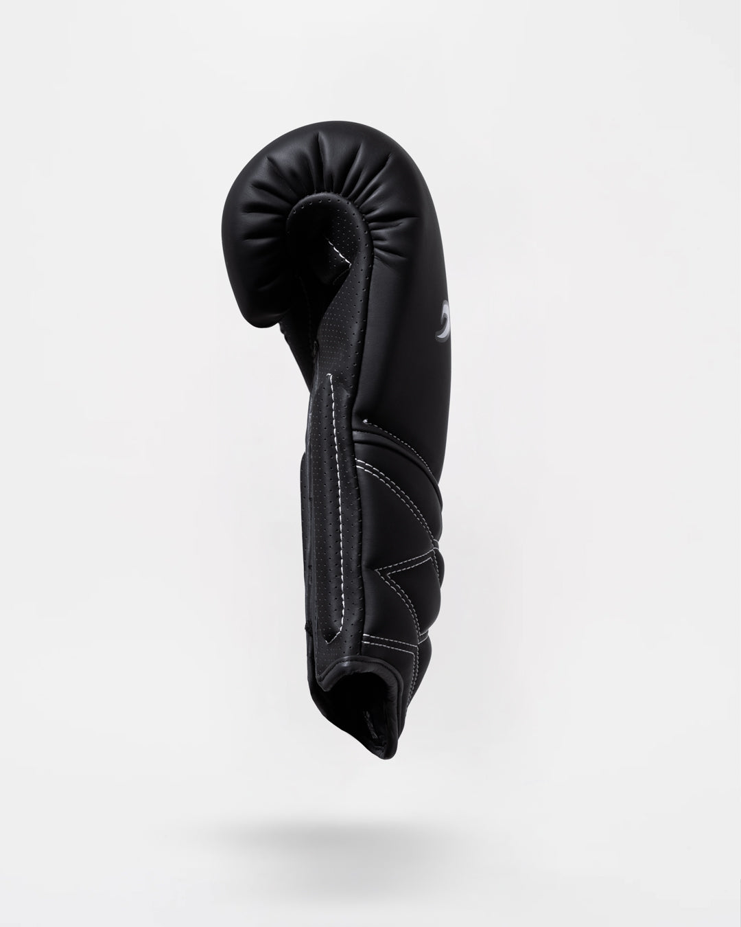 Strike-Three Lace Boxing Gloves - Black/Charcoal