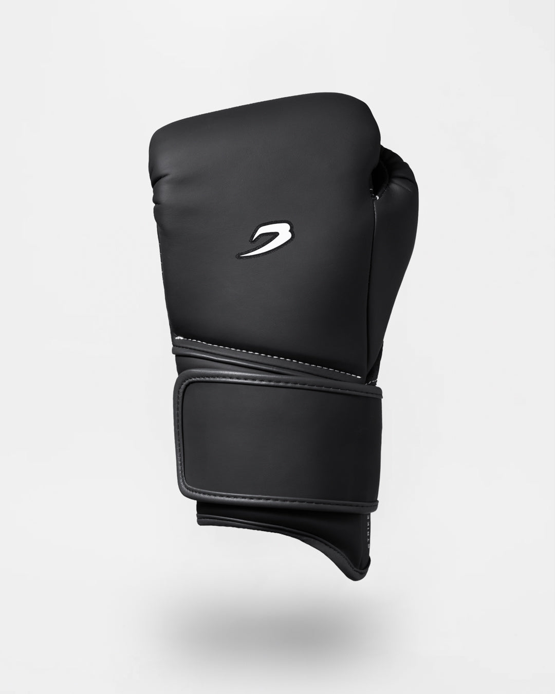 Strike-Three Twin Strap Boxing Gloves - Black/Charcoal