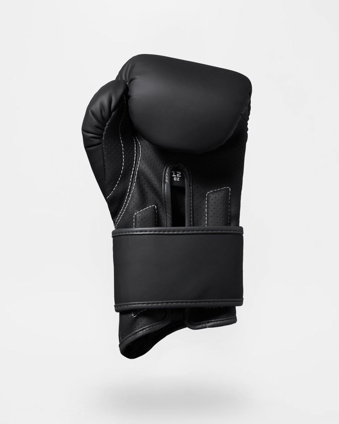 Strike-Three Twin Strap Boxing Gloves - Black/Charcoal