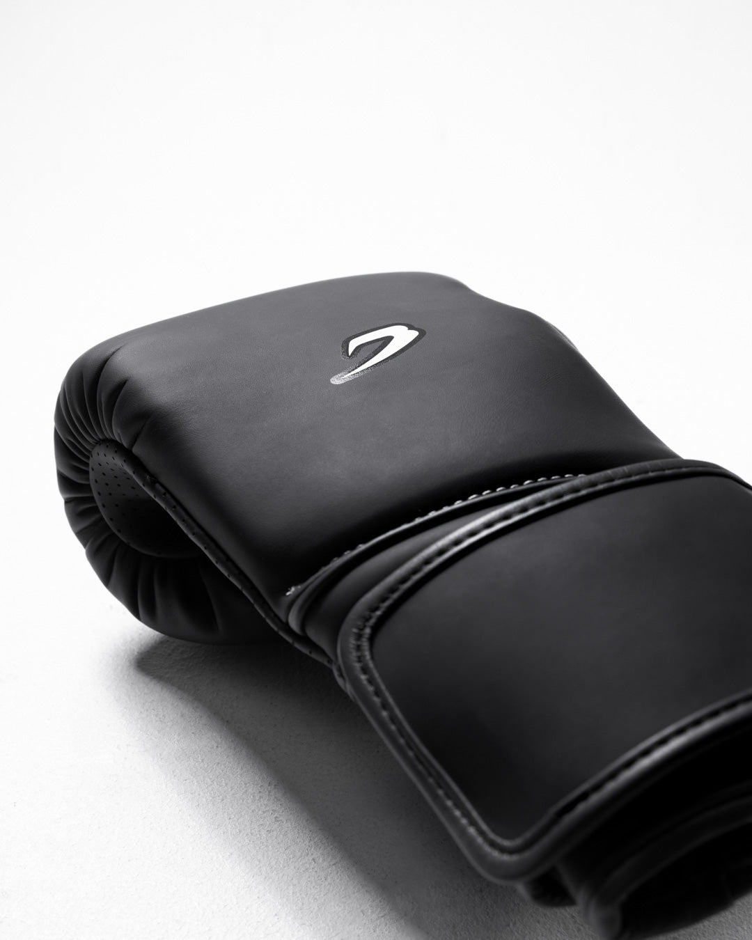 Strike-Three Twin Strap Boxing Gloves - Black/Charcoal