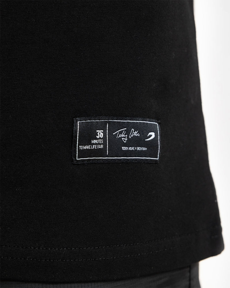 Teddy Atlas Heat Oversized T-Shirt - Black