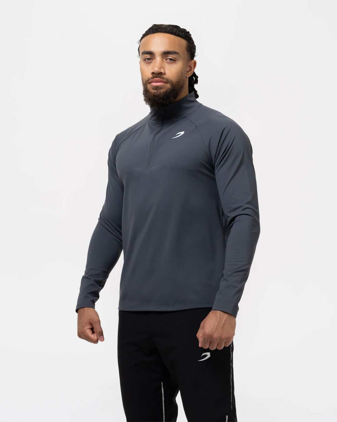 Valdes 1/4 Zip - Charcoal
