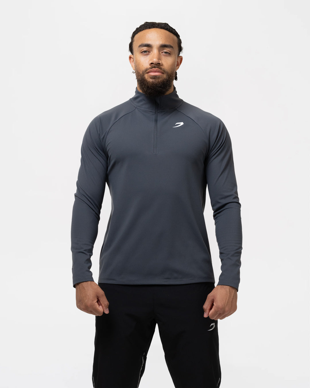 Valdes 1/4 Zip - Charcoal