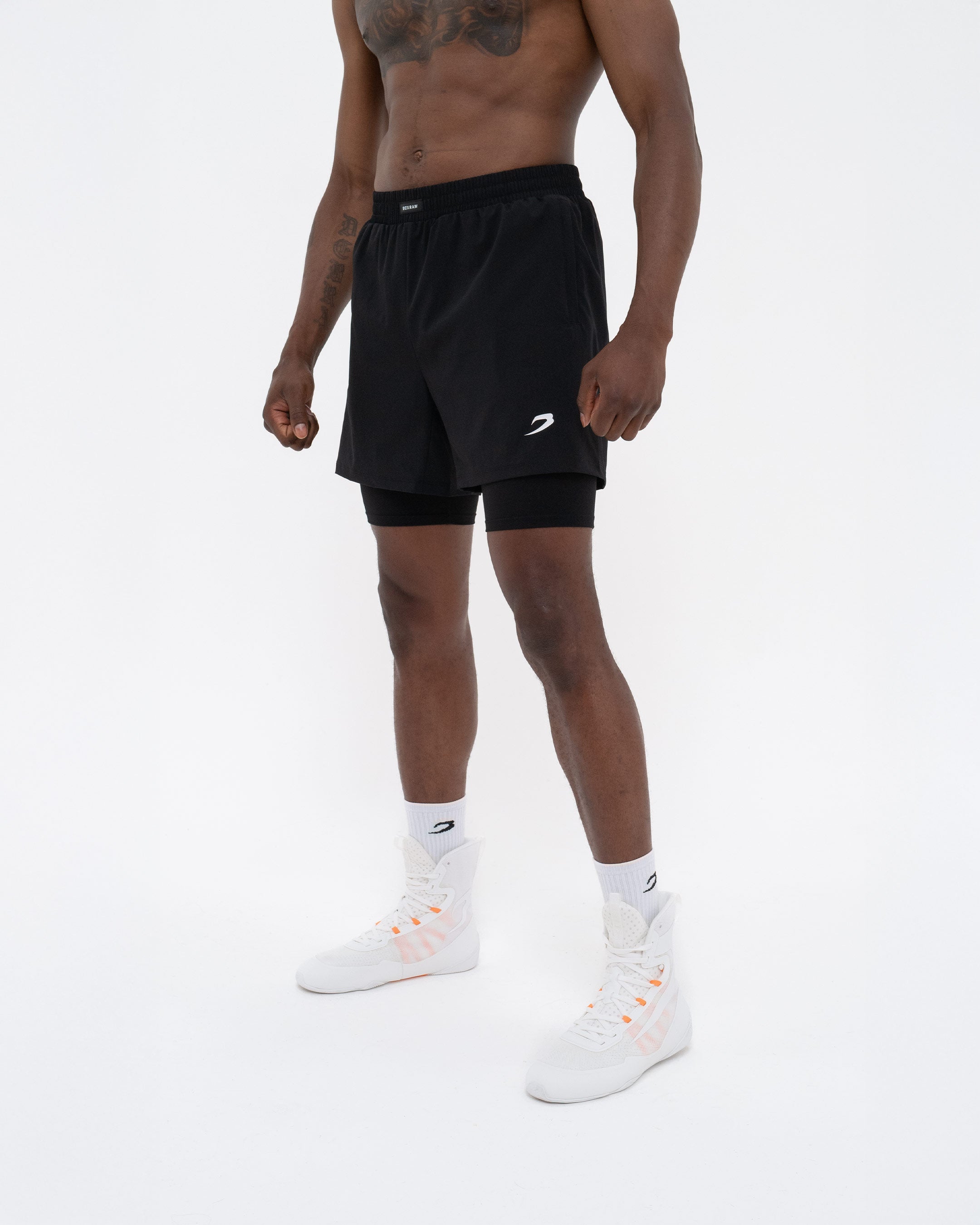 Tunero 2-in-1 Shorts - Green | BOXRAW