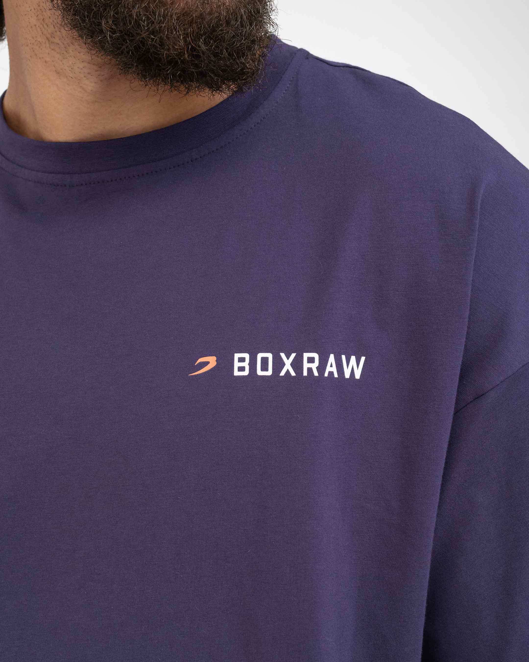 We Don't Play Boxing Oversized T-Shirt - Purple