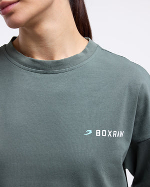 We Don't Play Boxing Oversized T-Shirt - Green