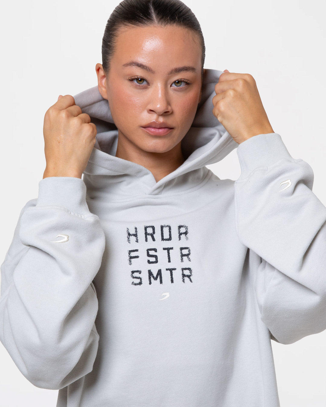 HRDR FSTR SMTR Oversized Hoodie - Slate