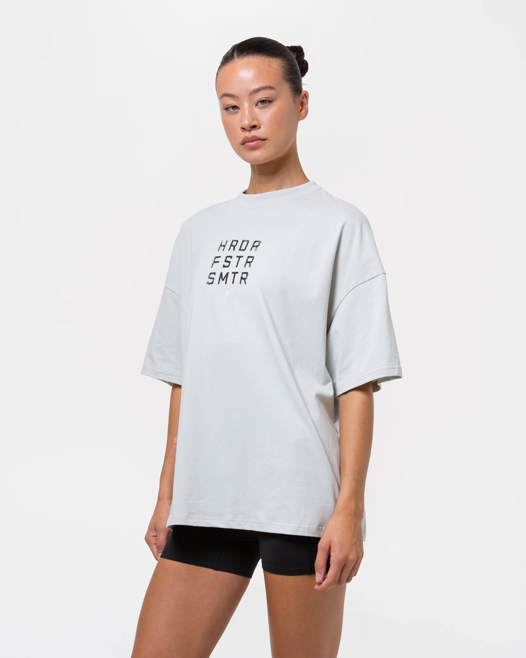 HRDR FSTR SMTR Oversized T-Shirt - Slate