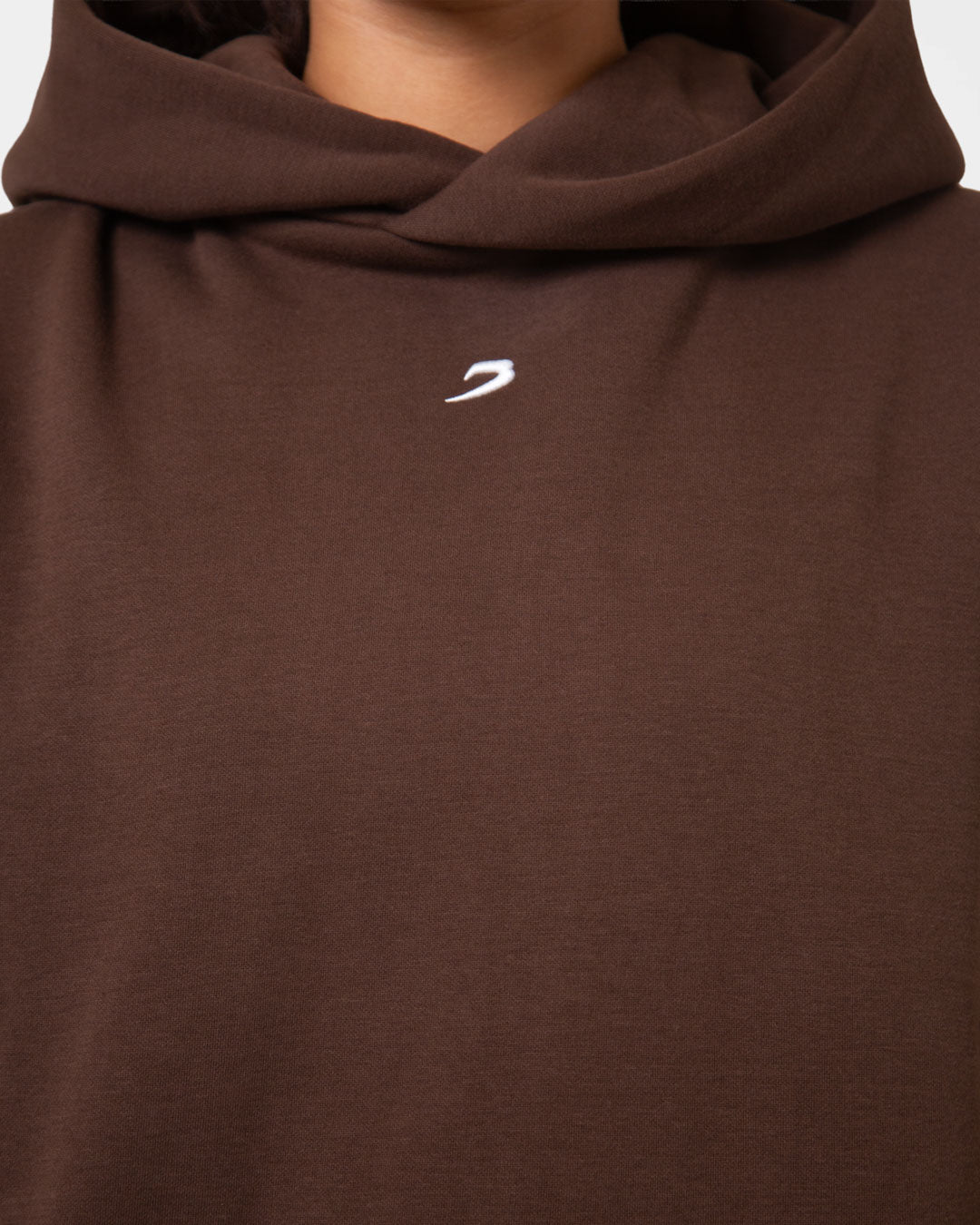 Strike Oversized Hoodie - Brown