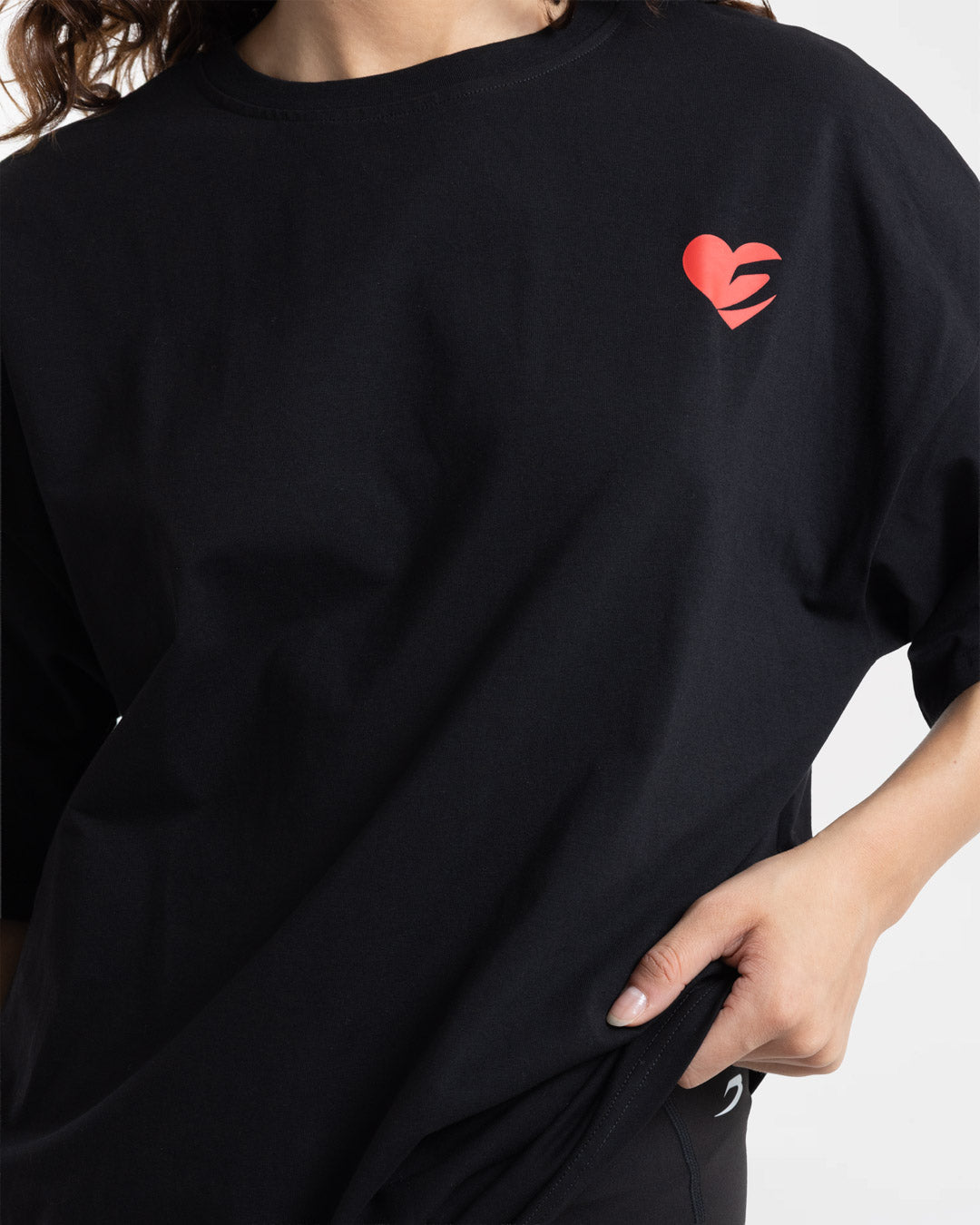 Boxing is Love Oversized T-Shirt - Black