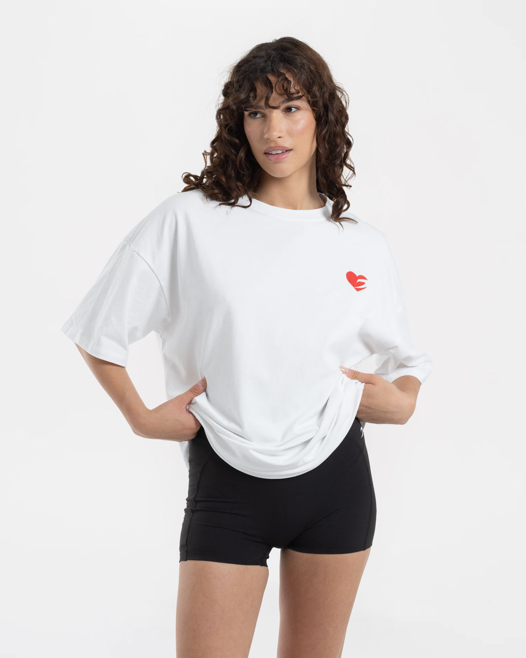 Boxing is Love Oversized T-Shirt - White