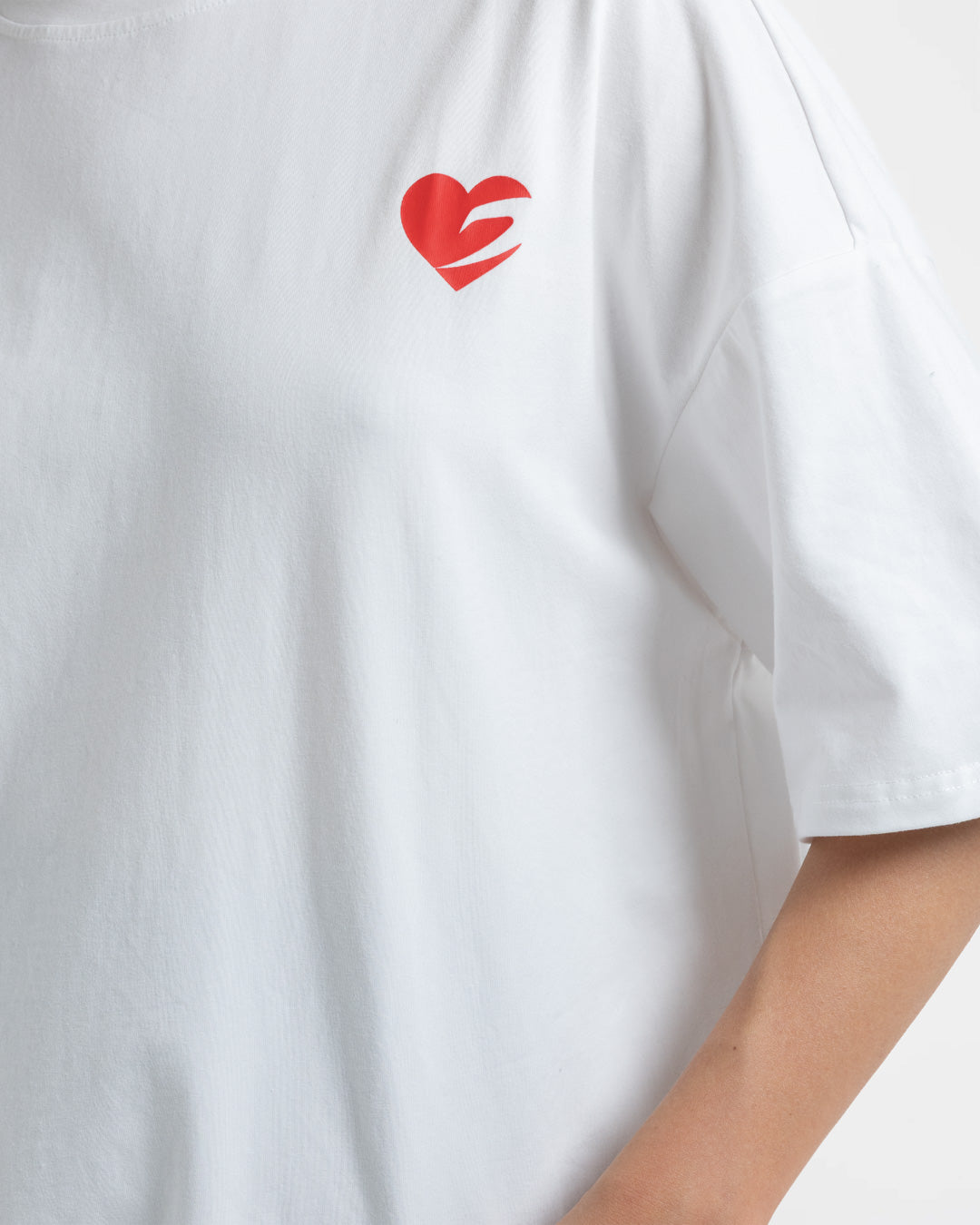 Boxing is Love Oversized T-Shirt - White