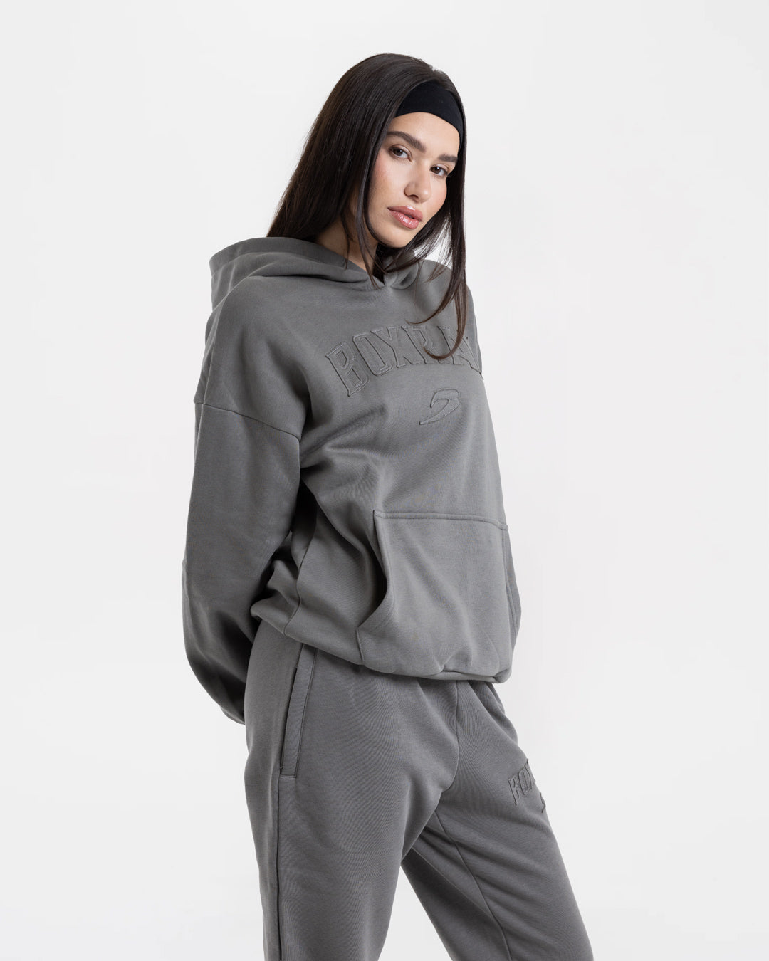 East Street Hoodie - Distressed Grey