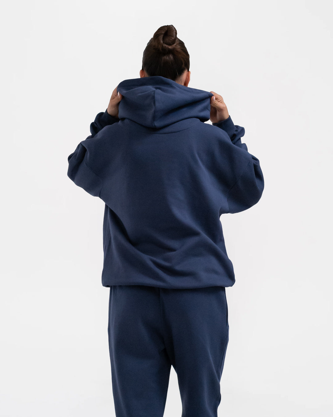 Women's East Street Hoodie - Midnight Blue | BOXRAW