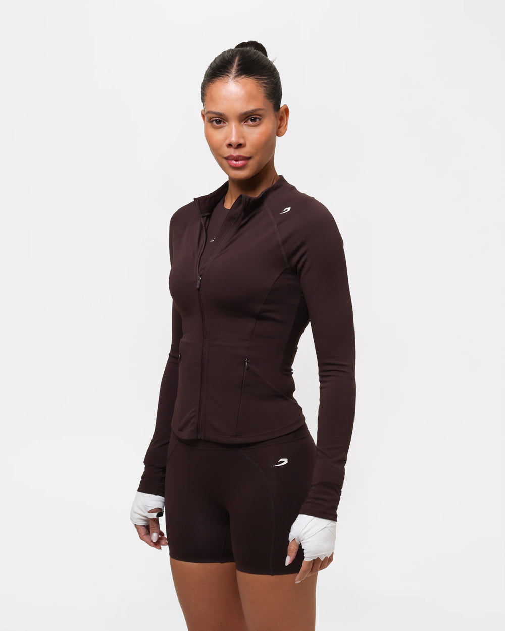 Jackie Training Jacket - Heritage Brown | BOXRAW