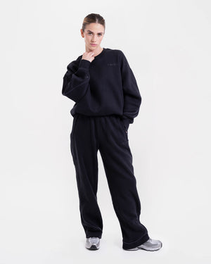 JoAnn Straight Leg Bottoms - Black