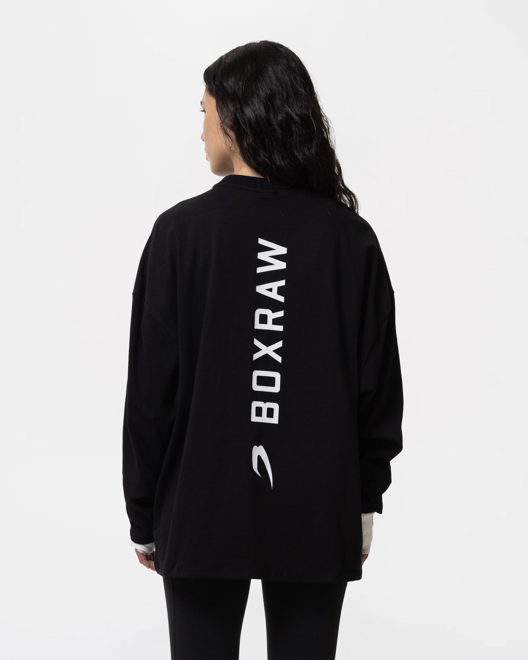 Lineal Long Sleeve T-Shirt - Black