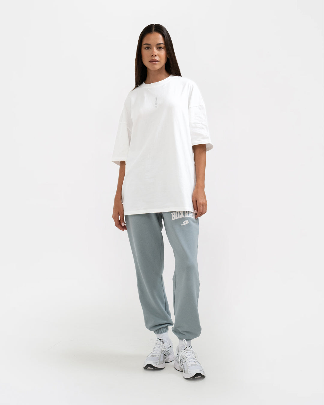 Lineal Oversized T-Shirt - White