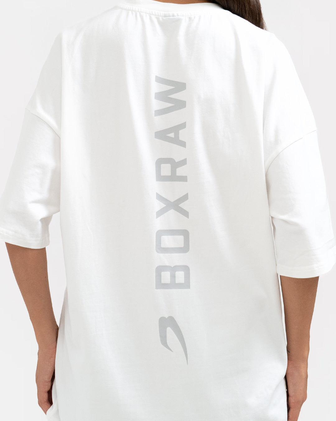 Lineal Oversized T-Shirt - White