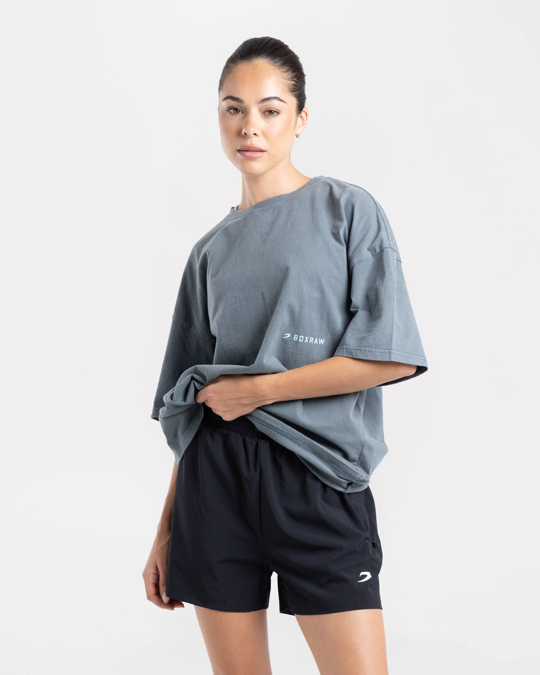 Sparring Club Oversized T-Shirt - Washed Charcoal
