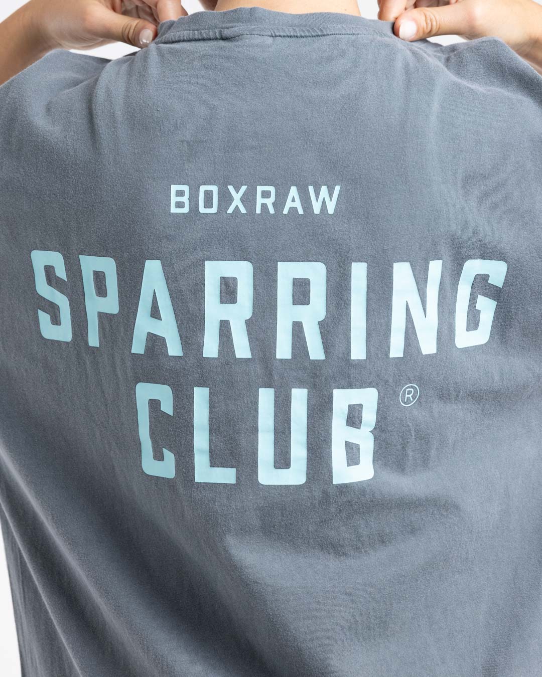 Sparring Club Oversized T-Shirt - Washed Charcoal
