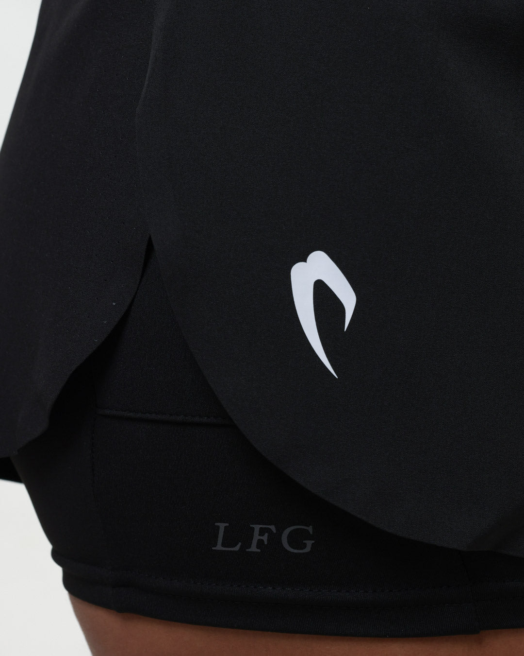 Tunero 2-in-1 Shorts - Black