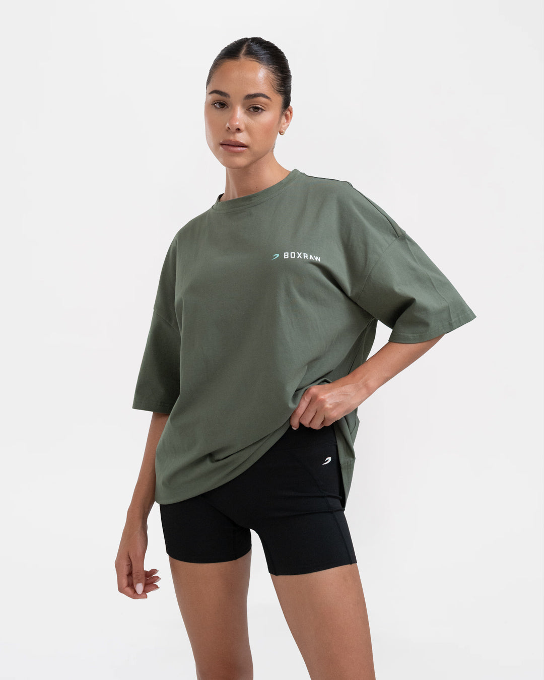 We Don't Play Boxing Oversized T-Shirt - Green