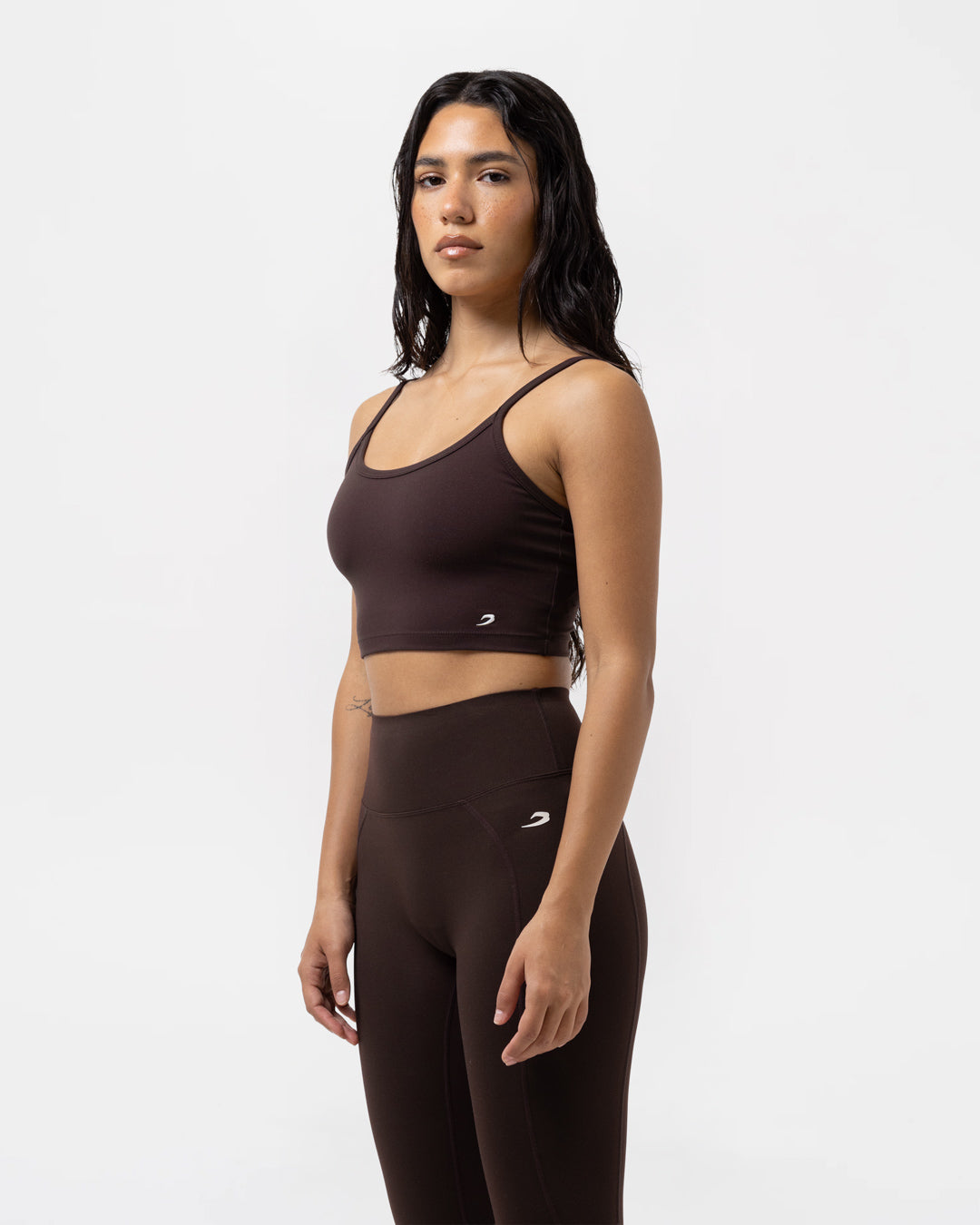 Tammy Tank Bralette - Brown